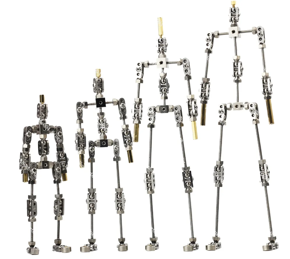 

High quality steel NOT-READY-MADE DIY animation armature for Stop Motion Animation Character