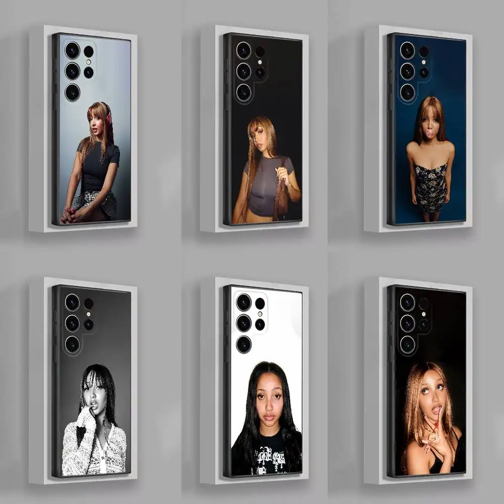 

P-PinkPantheress P-Pink Pantheress Phone Case For Samsung S22,S24,S20,S25,S23,S30,S26,Ultra,Plus,5G ,Fe,Lite Black Cover