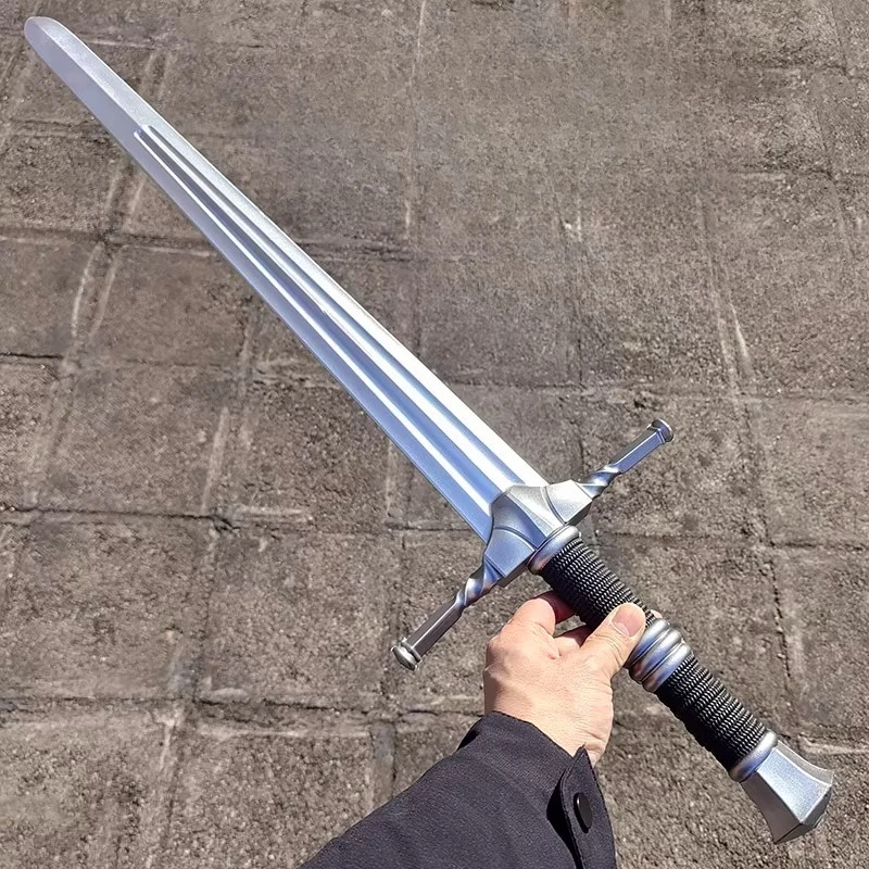 81 cm Eldenn Knight Narsil Zilveren Zwaard wapens Game Randapparatuur Speelgoed katana Cosplay Prop PU Zacht Model Unsharpen Ornament Jongen Gift