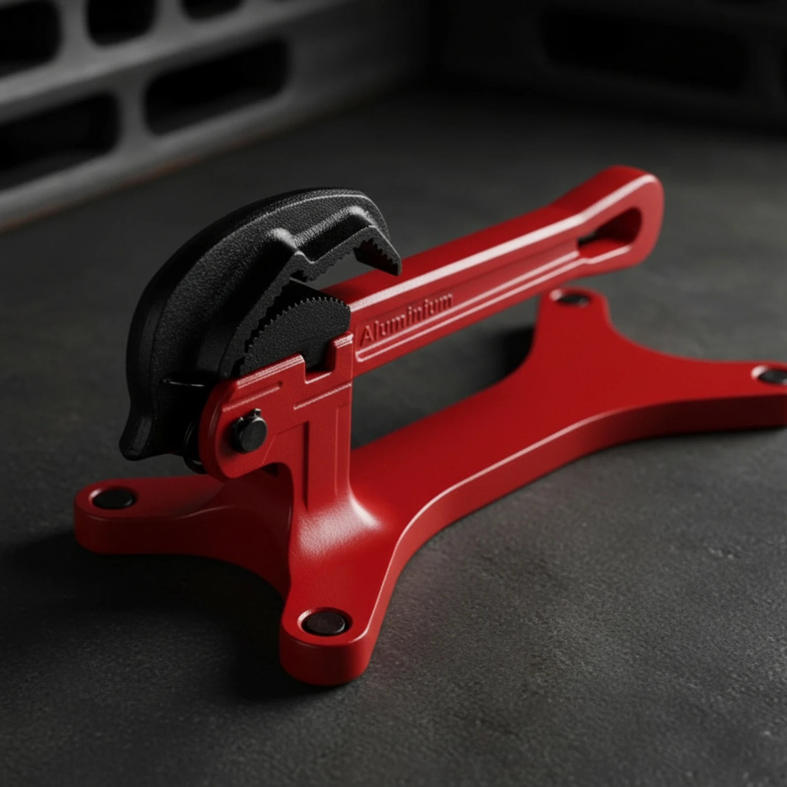 Bench Vise Table-Mount Vise with Serrated Clamping Surfaces Tool Heavy-Duty Secure Grip for DIYers, Workbench, Workshop