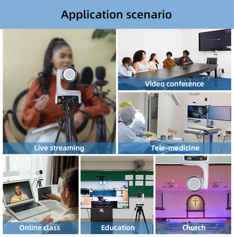 Ptz 4K Webcam Compa…