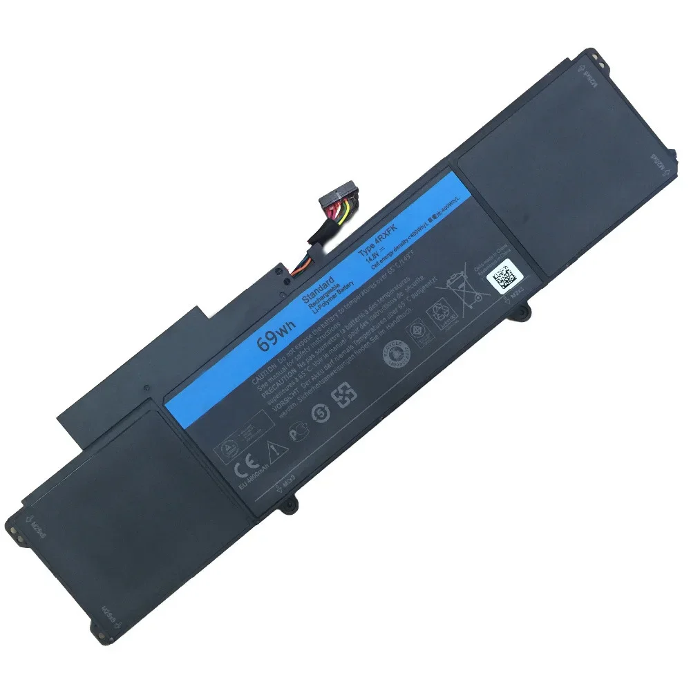 14.8V 69WH Original New 4RXFK Laptop Battery for Dell XPS 14 L421X Ultrabook 14-L421x P30G 4RXFK