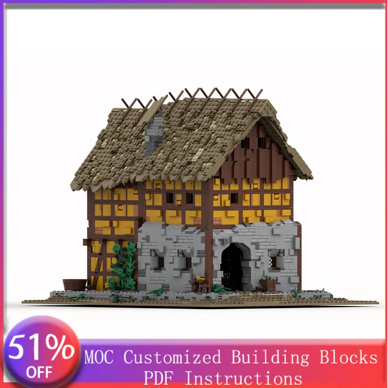 

4886 PCS Modular Building Terliche Brauerei Brewery Taylorsgreen MOC Customize Modular Building Block DIY Boys Assembly Toy Gift