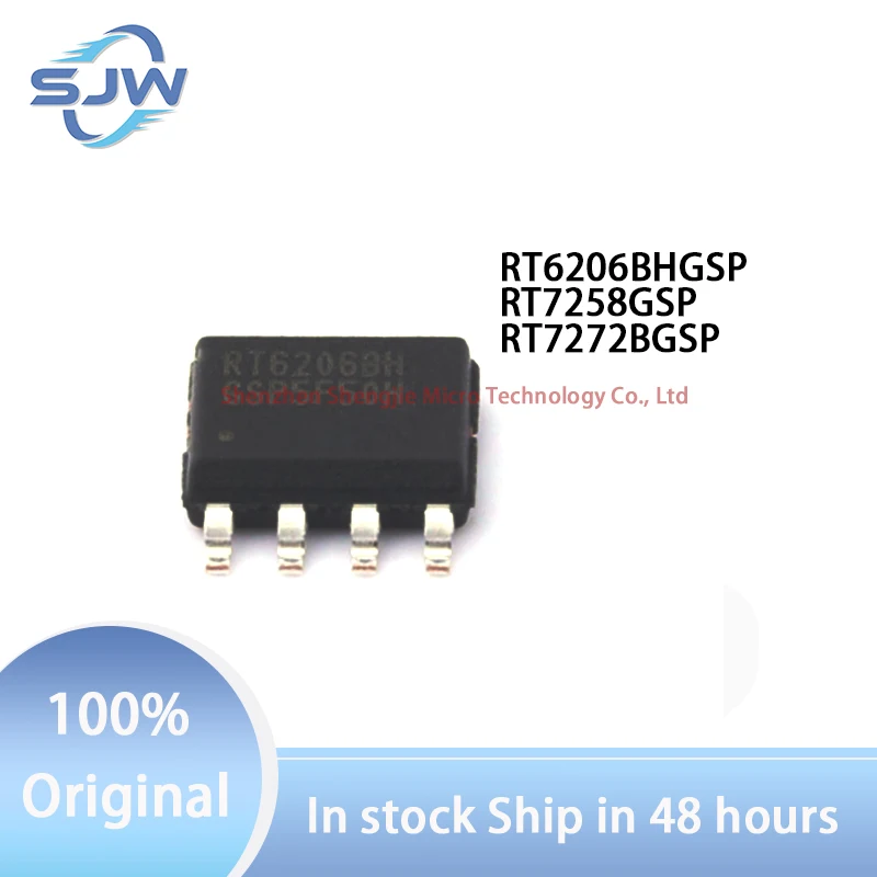 

RT6206BHGSP RT7258GSP RT7272BGSP screen printing RT6206BH RT7258 RT7272B encapsulation SOIC8 DC-DC power chip