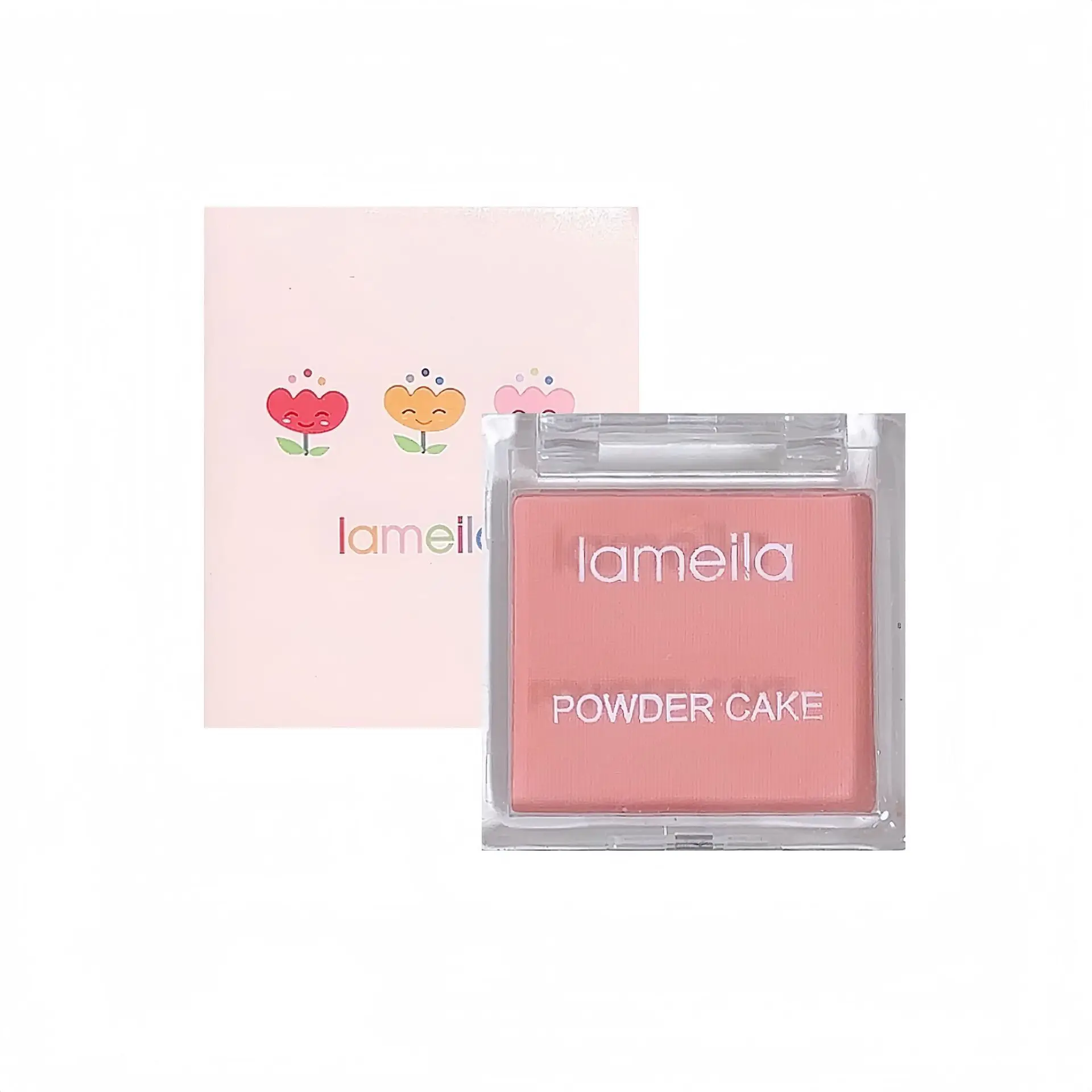 Blocs de cristal Rouge Blush Palette maquillage nu visage fixation couleur unique débutant femme couleur unique Blush