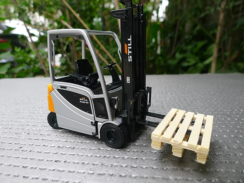 1:25 STILL Electric Forklift Truck RX20-20 Alloy Model Souvenir Ornaments Display