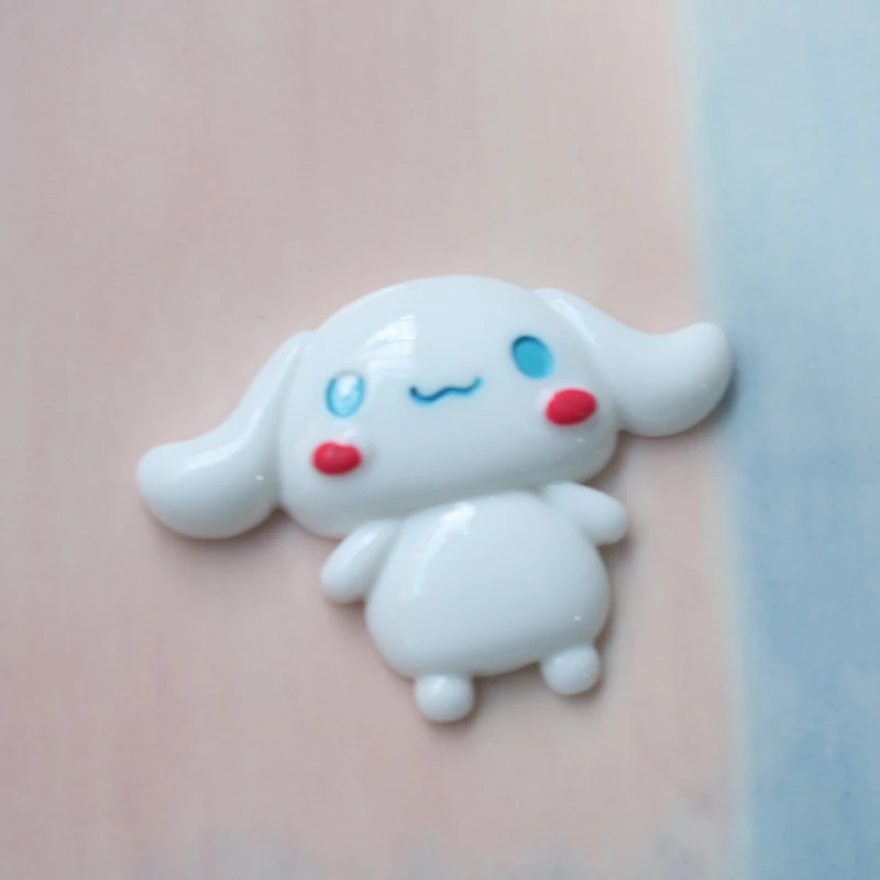 Aksesoris DIY Sanrio Hello Kitty, tempelan ponsel, Kuromi, My Melody, magnet kulkas, dekorasi, gantungan sepatu Crocs