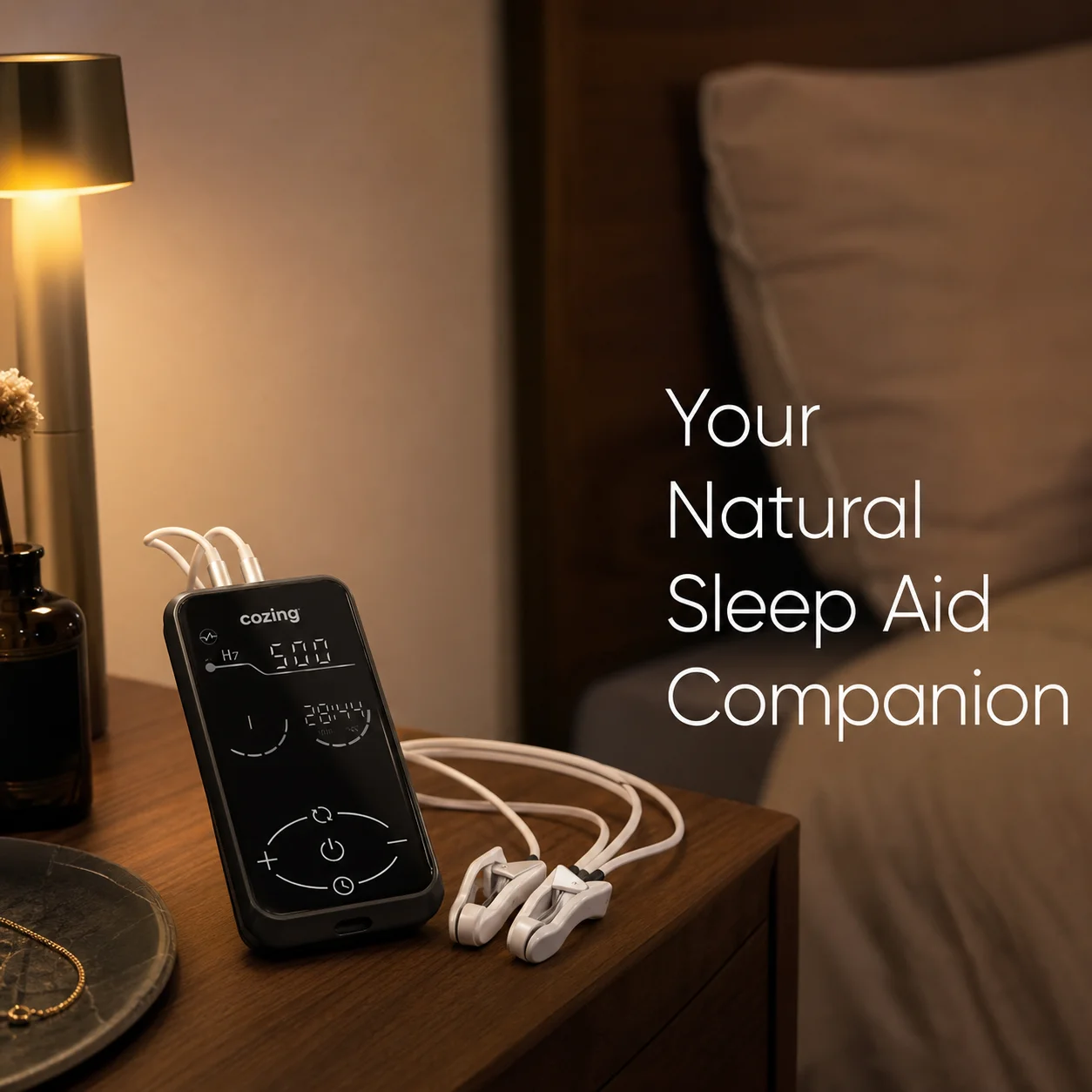 CES Sleep Aid Device for Insomnia Anxiety Depression Relief Ear Clip Cranial Electrotherapy Stimulation Insomnia Therapy Machine