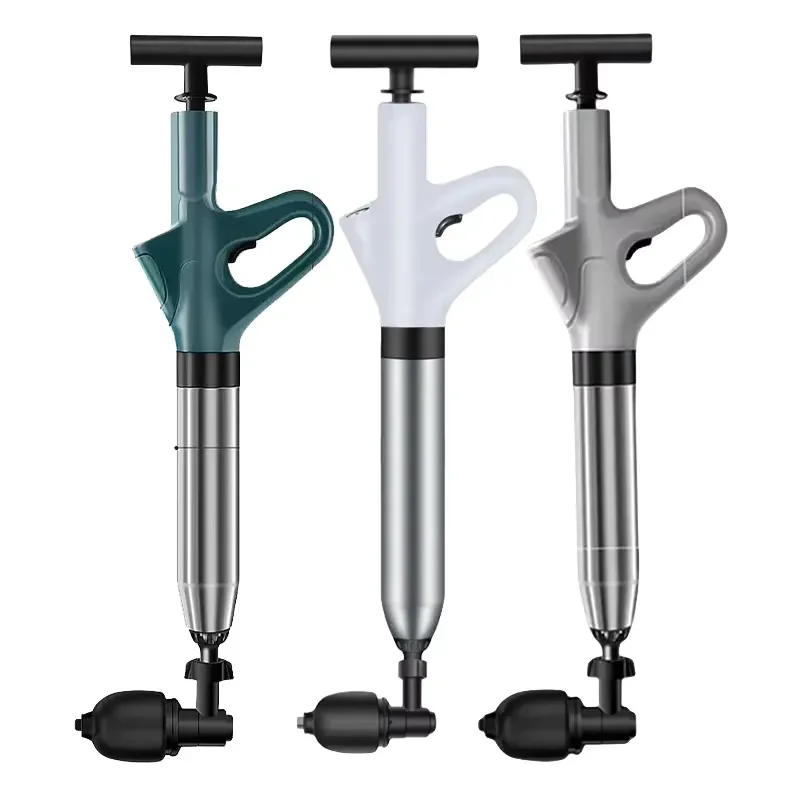 Stainless Steel Intelligent Toilet Plunger High Pressure Bathroom Sewer Dredging Machine Deep Cleaning Tool for Clog Removal