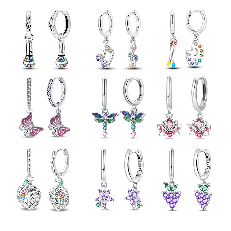 Boucles d'oreilles pour femme en argent 925