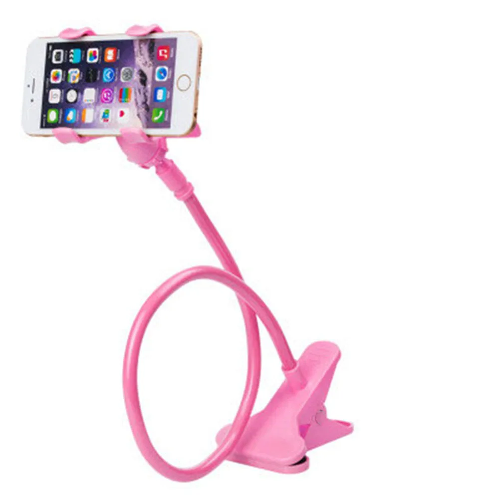 Universele mobiele telefoonbeugelklem Nachtkastje Desktop Lange arm Luie persoon Telefoonstandaard Ondersteuning voor iPhone Xiaomi Huawei Samsung