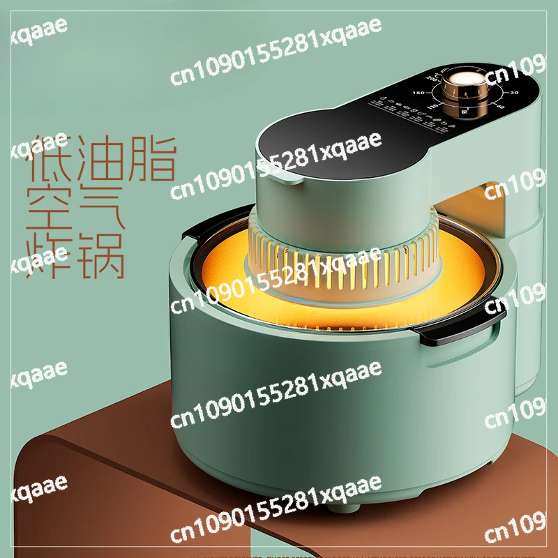 Visual Air Fryer Household Electric Fryer Multifunctional Hot Air Convection Automatic Timing Printing