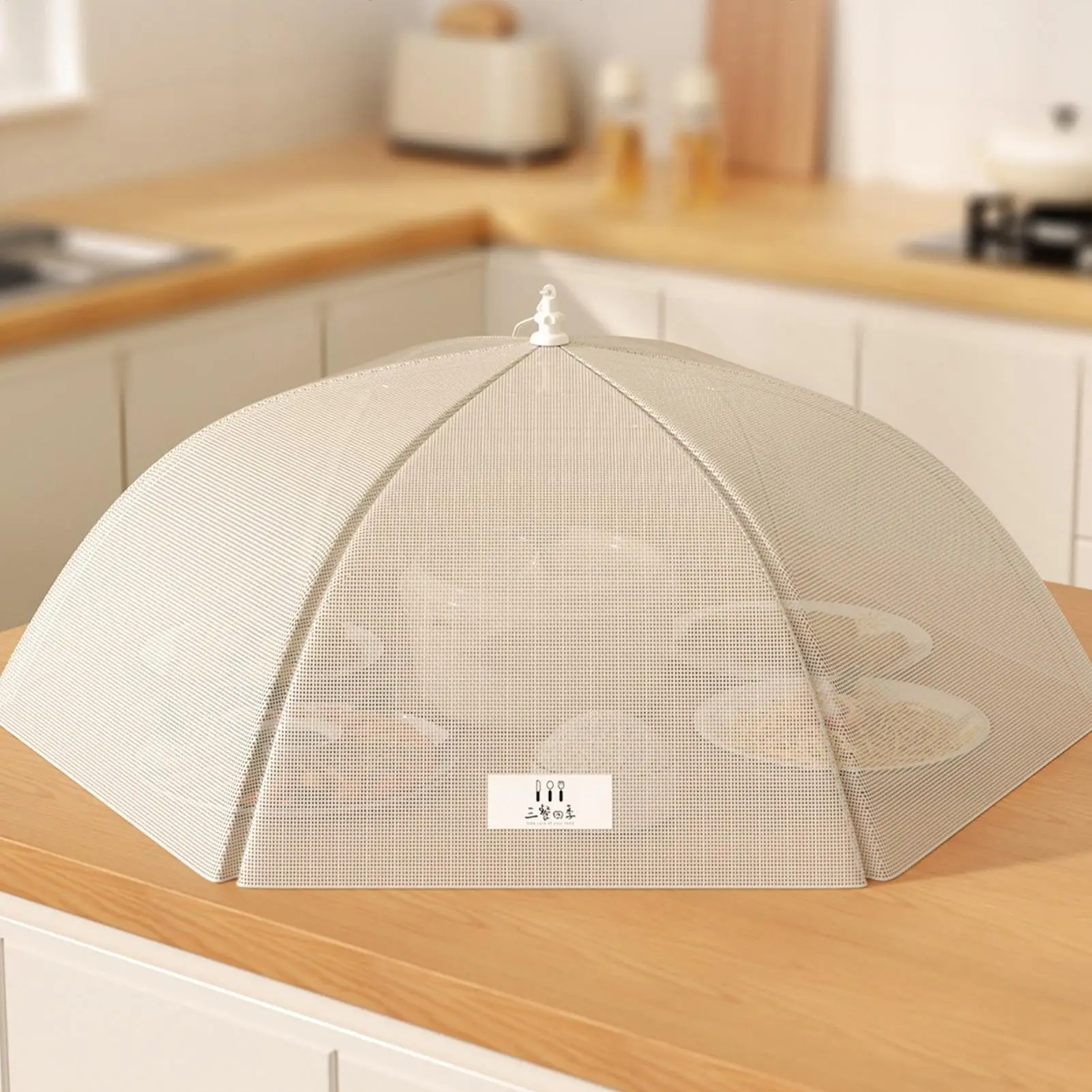 Foldable Food Cover Pop-up Dining Table Mesh Cover Kitchen Dish Covers Proof Flies Insect Protective Fly Proof Table Umbrella