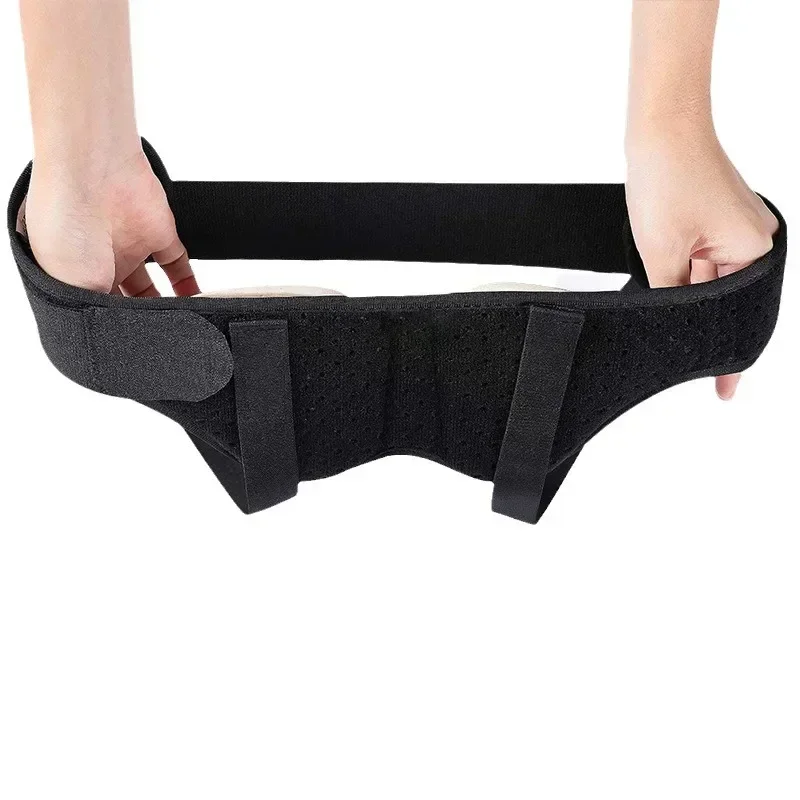 New Hernia Band Truss Suitable for Single/Double or Sports Support Band 2 Removable Compression Pads Comfort Material