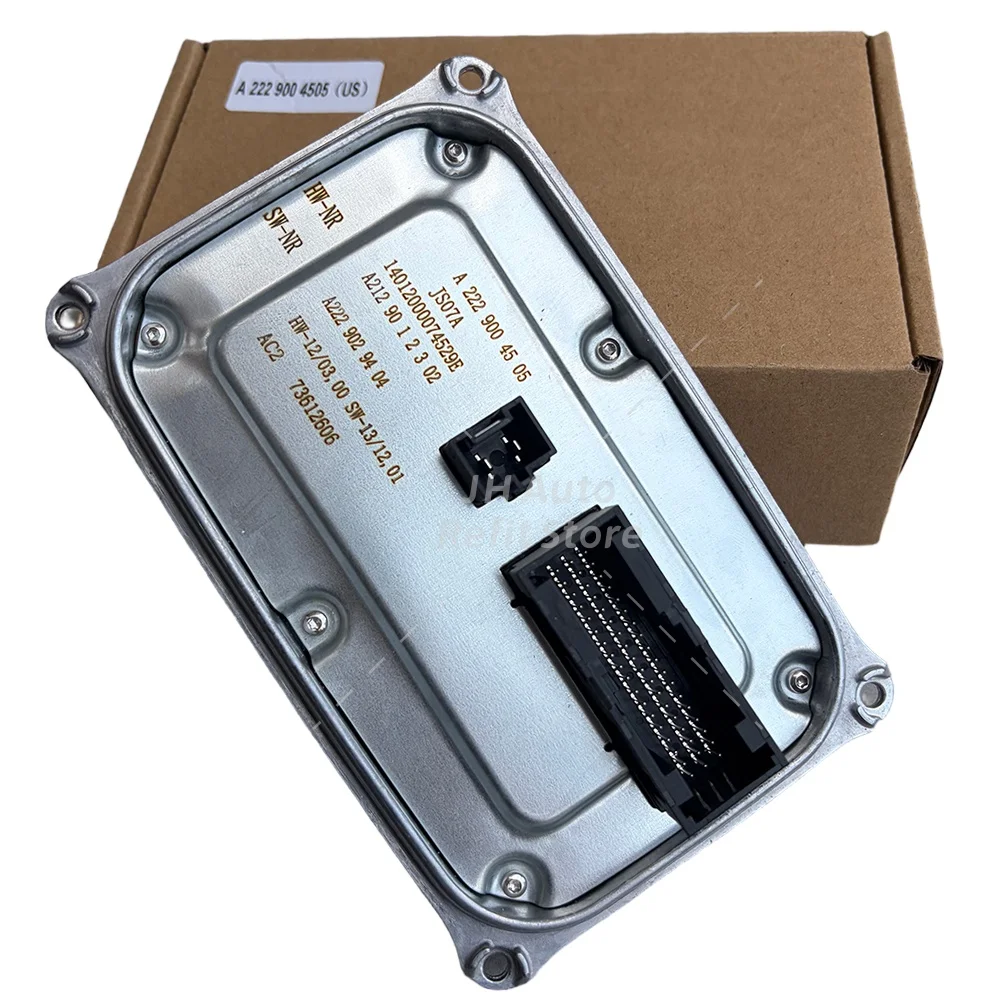 A2229004505 Full LED Headlight Control Module Unit For 15-18 Mercedes W222 S-Class S63 S500 W205 C-Class C200 C300 2229004505
