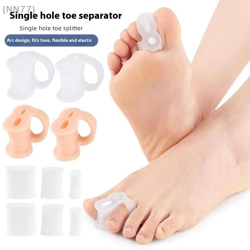 1 Pair Gel Toe Separator - Bunion Corrector & Toe Protector, Relieves Pain From Overlapping/Drifted Toe {NN77}