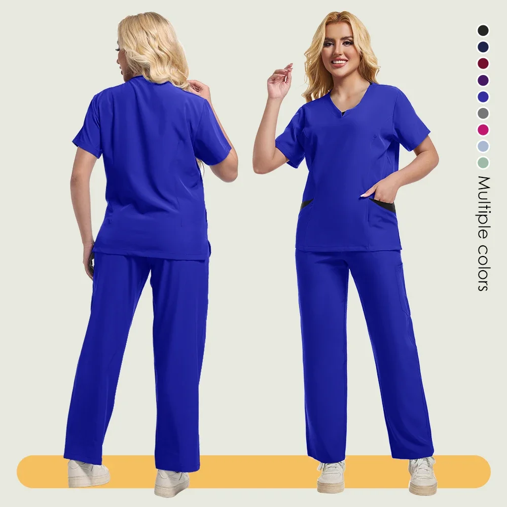 Beauty salon, hospital, doctor, dental surgery, abrasive set, new style, operating room, medical, short-sleeved nurse uniform