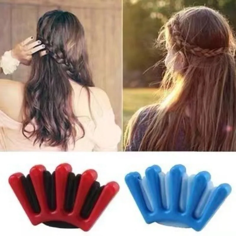 1Pc Weave Sponges Plait Twist Lazy Braiders Curlers Girl's French Hair Braiding Tools Hair Styling DIY Hair Braiding Accessories