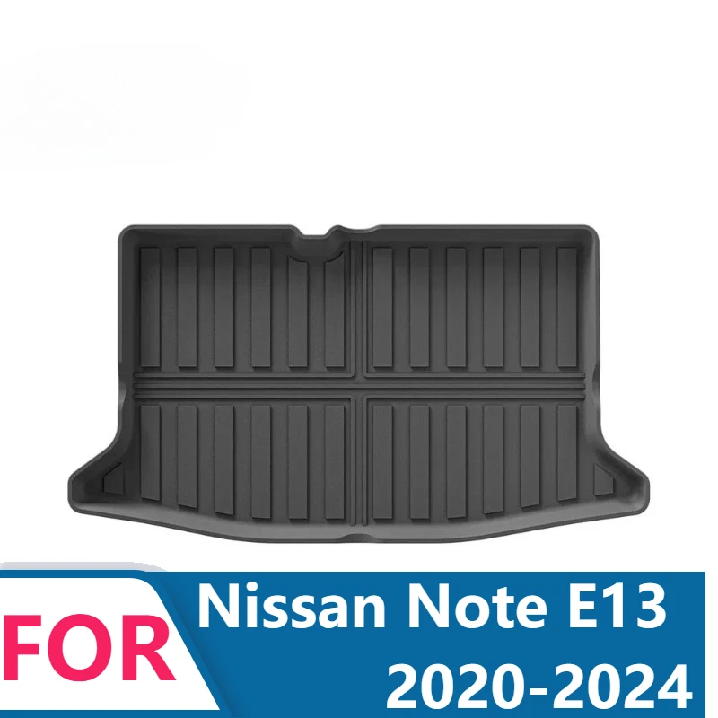 3D TPE Trunk Mat For Nissan Note E13 2020-2024 Custom Fit Waterproof Cargo Liner Non-Slip & Easy to Clean