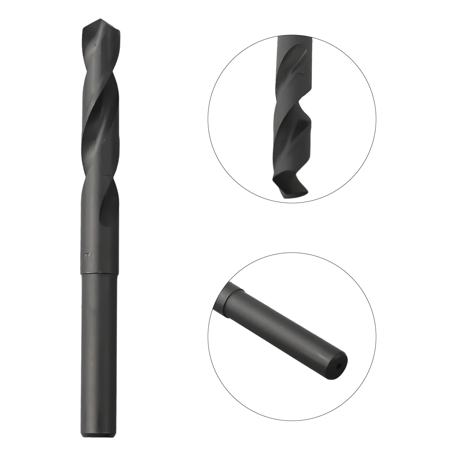 Taladro de vástago HSS, broca de herrero, taladro de acero de alta velocidad 4241, tamaño métrico, suministros para carpintería, metalurgia CNC