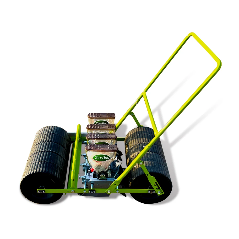 Small 3-Row Agricultural Manual Planter Electric Gasoline Model Vegetable Seeder Transplanter Hand Push Onion Seeder for Small