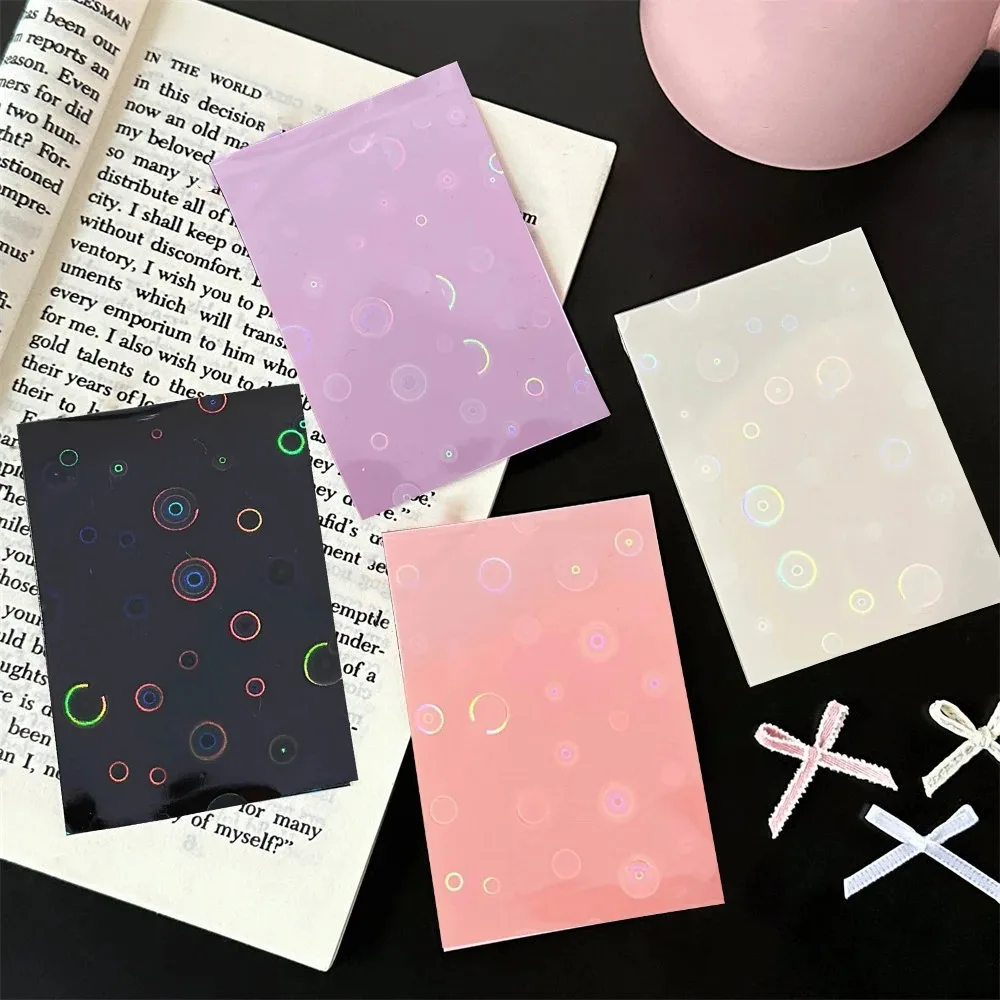 50-100pcs-protetores-de-cartao-de-foto-em-formato-de-coracao-suporte-para-photocard-protetores-kpop-popcorn-embalagem-para-cartoes-de-foto