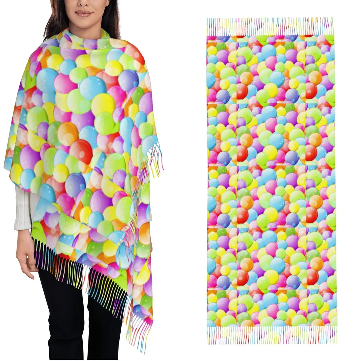 

Теплый шарф, зимние цветные шали, шали Wrpas на заказ, Bufanda, женские популярные головные уборы, шарфы