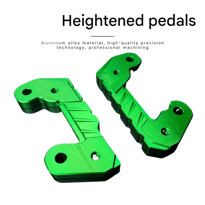 FOR Z400 Ninja400 CNC Footpeg Riser Rearward Shift Bracket OEM Footrest Heightening Spacer Optimize Riding Ergonomics Motorcycle