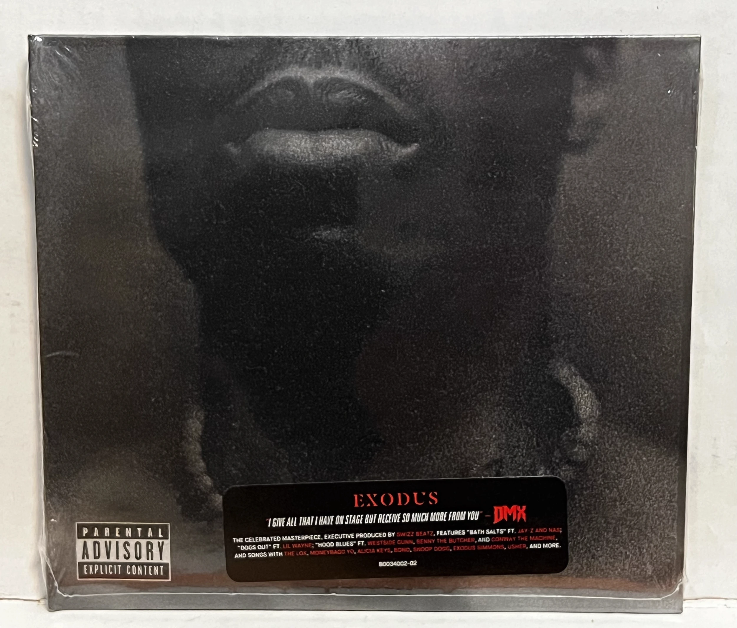 Dark Man Rap Earl Simmons Álbum De Música, X DMX CD De Música Êxodo, Disco De Cosplay, Walkman Car Soundtracks Box, Party Música Coleção