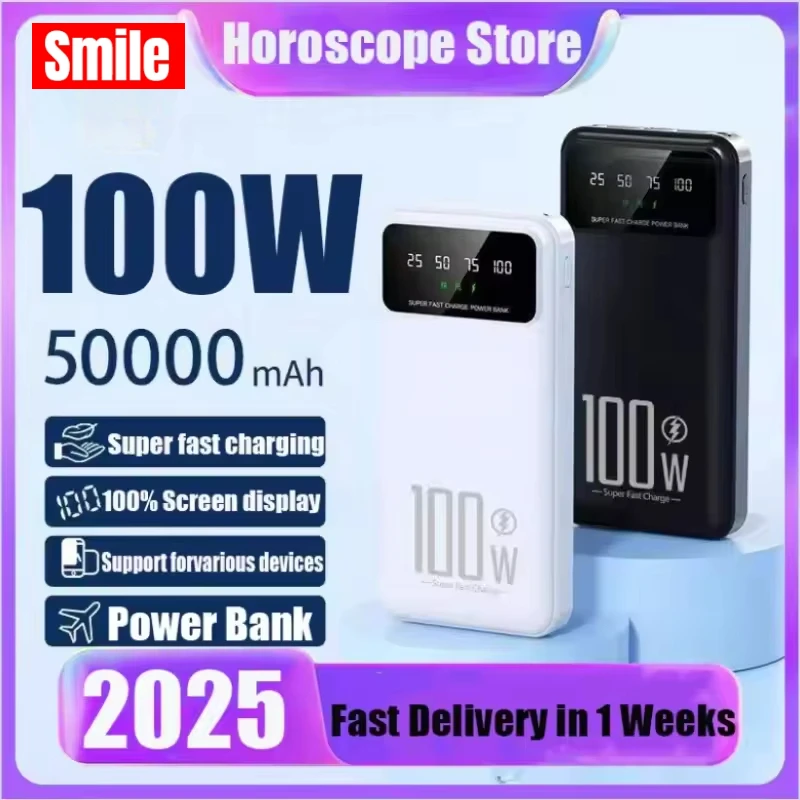 

30000mAh Power Bank Portable Charger Digital Display External Battery 2 USB LED PowerBank for Xiaomi Samsung Xiaomi IPhone