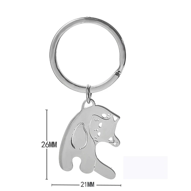 Schlüsselanhänger für Paare, süßes Valentinstagsgeschenk für Freundin, Freund, ihn, ihre Katze, Liebhaber, beste Freundin, Ehemann, Ehefrau, Fiancée-Geschenk – Detail 7
