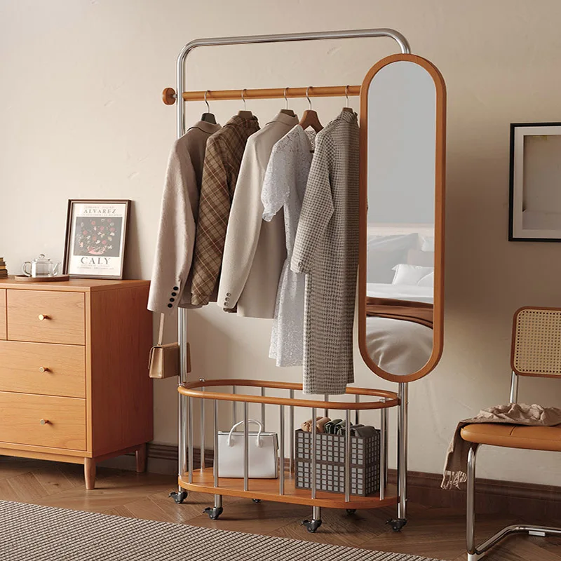 

Display Storage Coat Racks Standing Clothes Organizer Open Luxury Hotel Hanging Coat Racks Bedroom Perchero Trendy Furniture