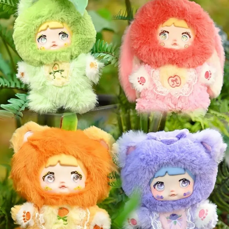 Nommi baru, seri boneka kartun blind box yang sangat menarik, gantungan ransel dekoratif, kotak kejutan misterius, hadiah trendi