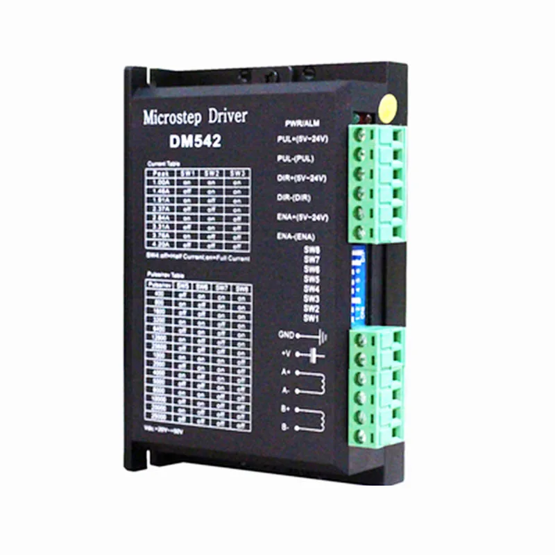 Microstep Motor Driver DM542 DM556 Suitble for 42 57 Stepper Motor Nema17 Nema23 Supply Voltage 20-50V DC 1-5.6A