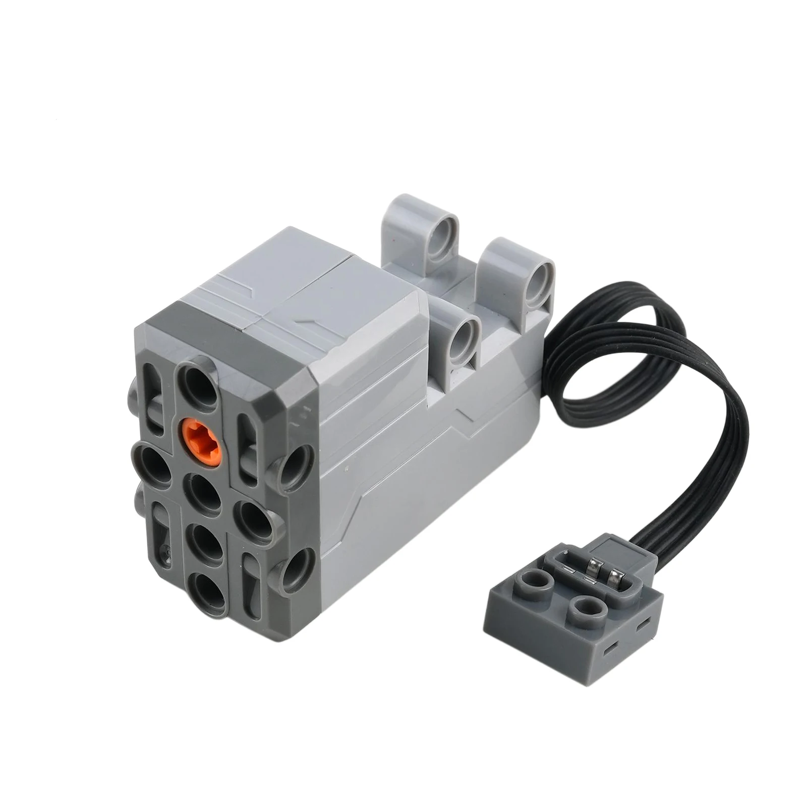 새로운 향상된 서보 모터 88004 빌딩 블록 파워 기능 MOC 기술 자동차 모델 조향 어린이 장난감 1/2/4/10PCS