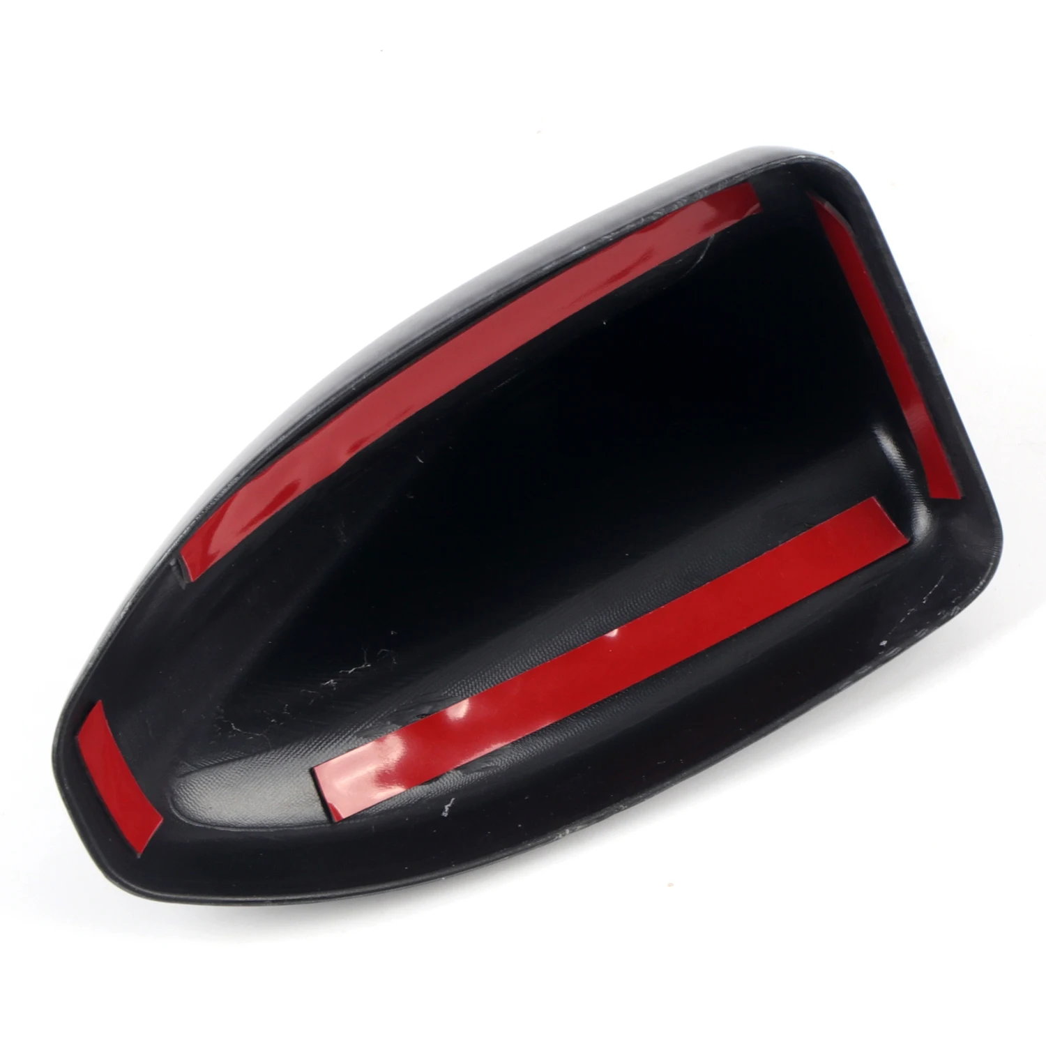 For Ford Mustang Fastback 2024 2025 Carbon Black Exterior Roof Shark Fin Aerial Antenna Decor Cover Trim Car Accessories 1pcs
