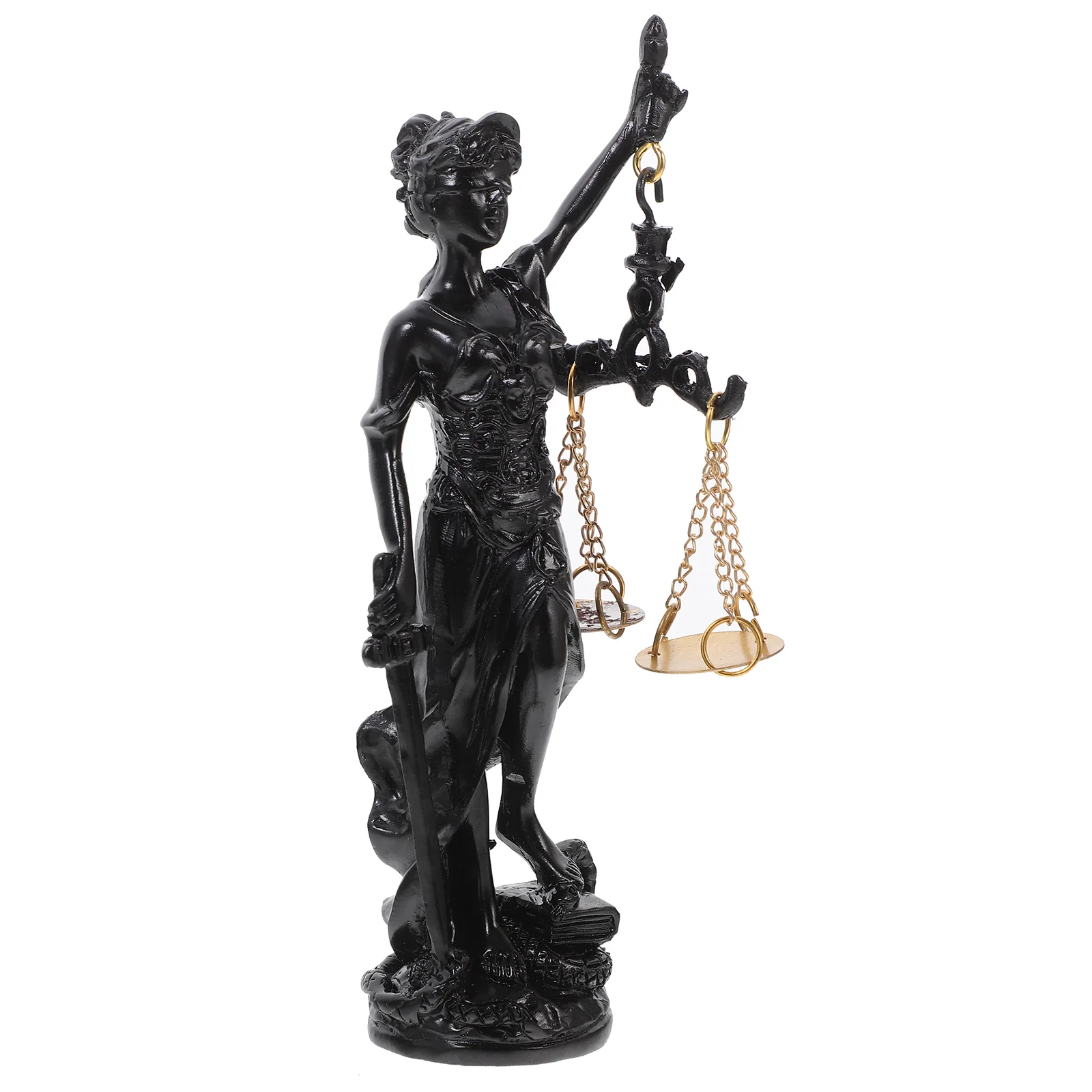 

Statue of Criminal Justice Decor Indoor Greek Statues Resin Athena Sculpture
