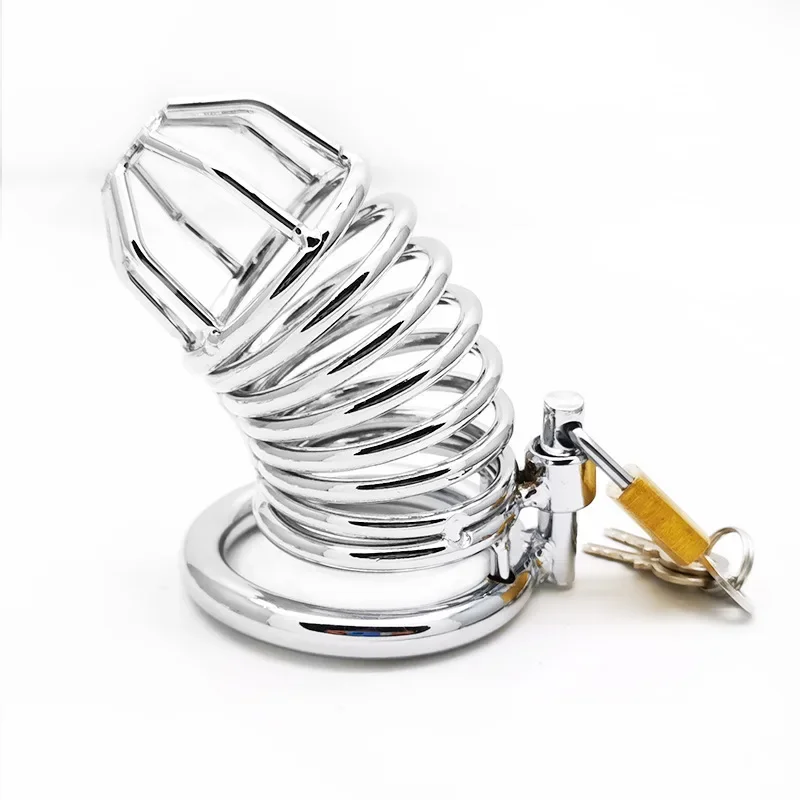 MaleChastityCageDeviceStandardCockCage مع حلقات المثيرة الحب قفل SexToysforMenAdultsCBTCuckold FetishBDSMGearAdult Novelties