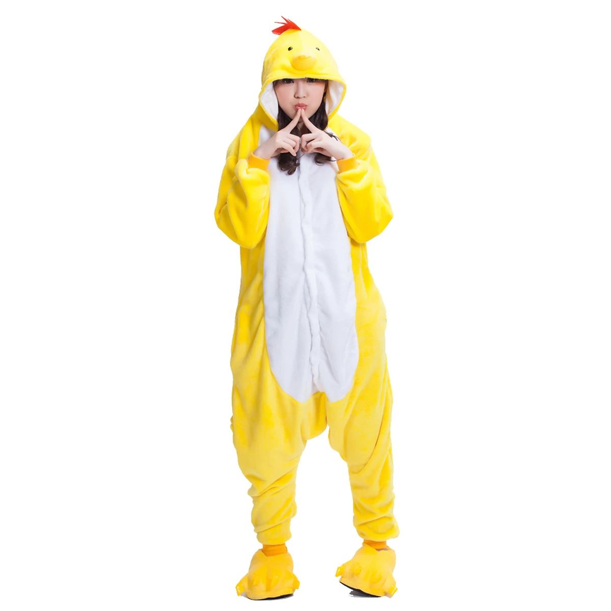 Adult Chickens Onesie For Women Men Animal Kigurumis Pyjamas Cartoon Pajama Homewear Halloween Cosplay Party Costume