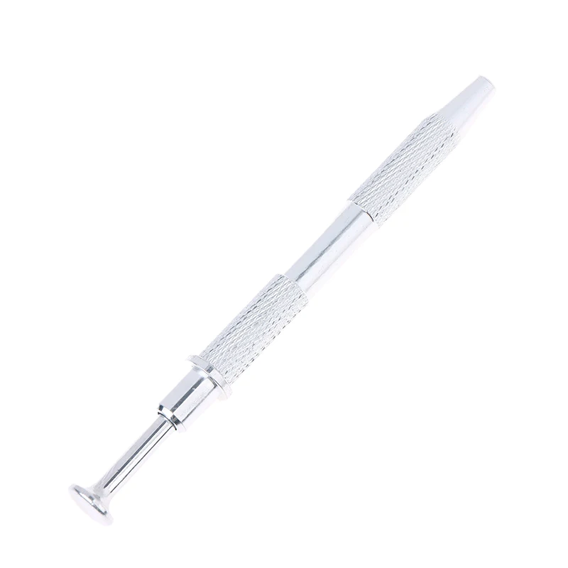 

Silver Stainless Steel 4 Claw IC Chip Pickup Tools Pen Watch Battery Extractor Electronic Parts Components Gripper