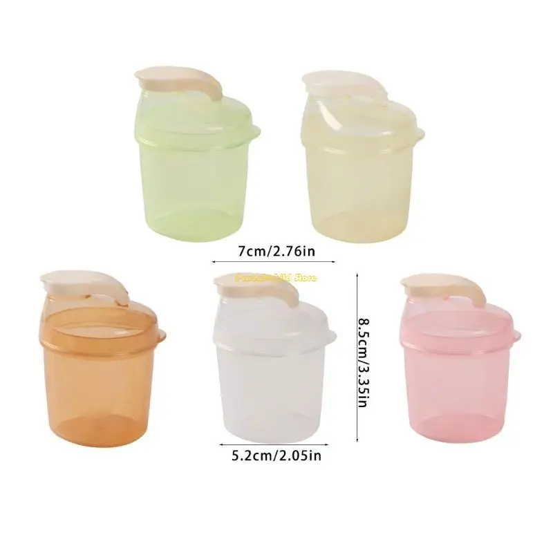 WXTD Portable Baby Milk Powder Container Case Box for Easy Travel and Outdoor Use Infant Formula Dispenser Storage Box