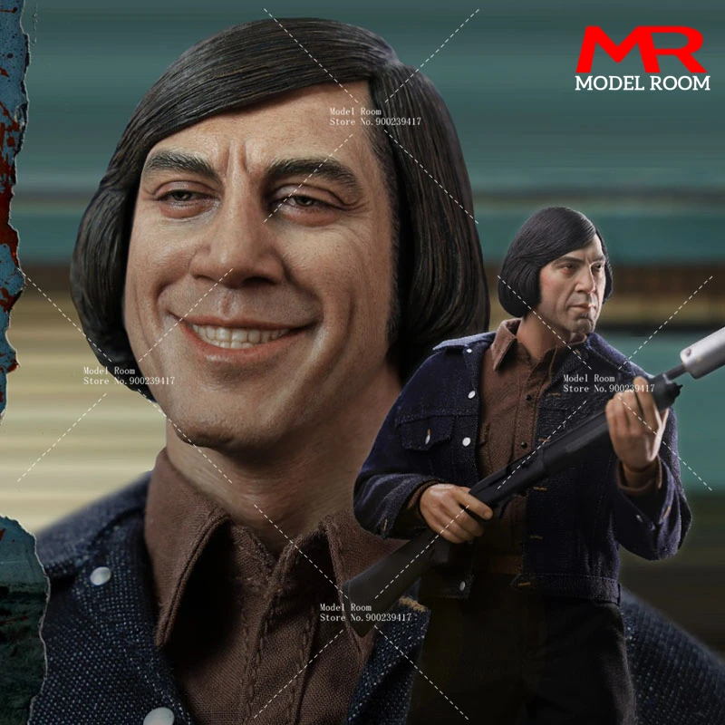 

2024 Q1 PRESENT TOYS PT-sp69 1/6 Anton Chigurh Double Head Action Figure 12'' Male Soldier Figurine Full Set Collectible Model