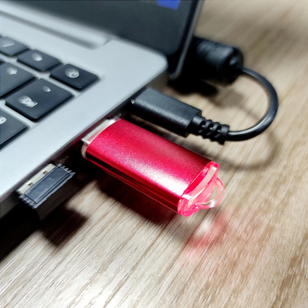 무료 맞춤형 레이저 조각 로고, 컬러 메탈 미니 USB 2.0 플래시 드라이브, 4GB, 8GB, 16GB, 32GB, 64GB, 128GB, 로트당 2 개