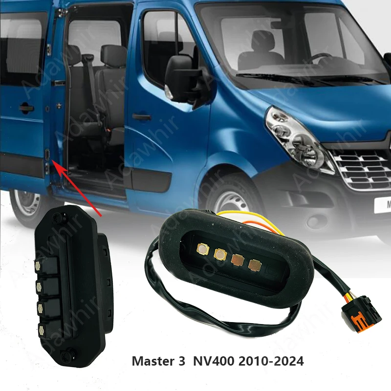 

Для Renault Movano NISSAN NV400 2010-2023, раздвижной телефон, контактный 252160003R + 252160004R