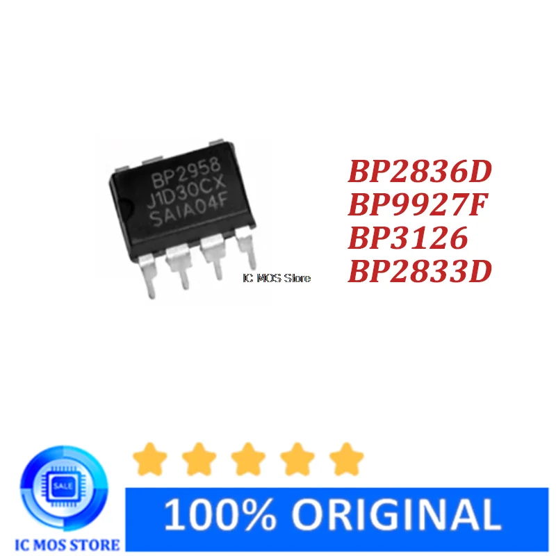 5/Uds nuevo Original BP3126 BP2836D BP2833D BP9927F DIP8 LED chip controlador de corriente constante en Stock