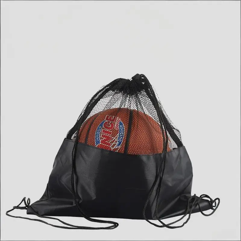 Mesh Bag Portable Football Storage Backpack Outdoor Basketball Volleyball Multifunctional Storage Bags