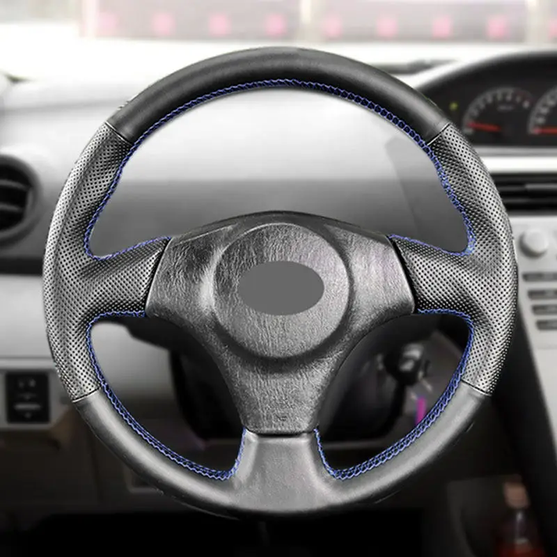 Car Steering Wheel Cover Leather Trim For Toyota Corolla (US) Matrix 2003-2008 RAV4 Celica 1998-2005 Lexus IS200 300 1999-2005