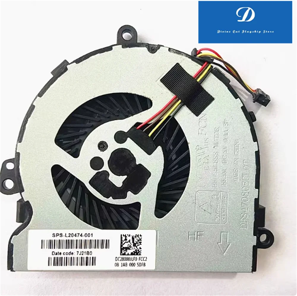 FOR HP15-DB 15-BW 15-DA 15-DX 250 256 G7 L20474-001 Fan