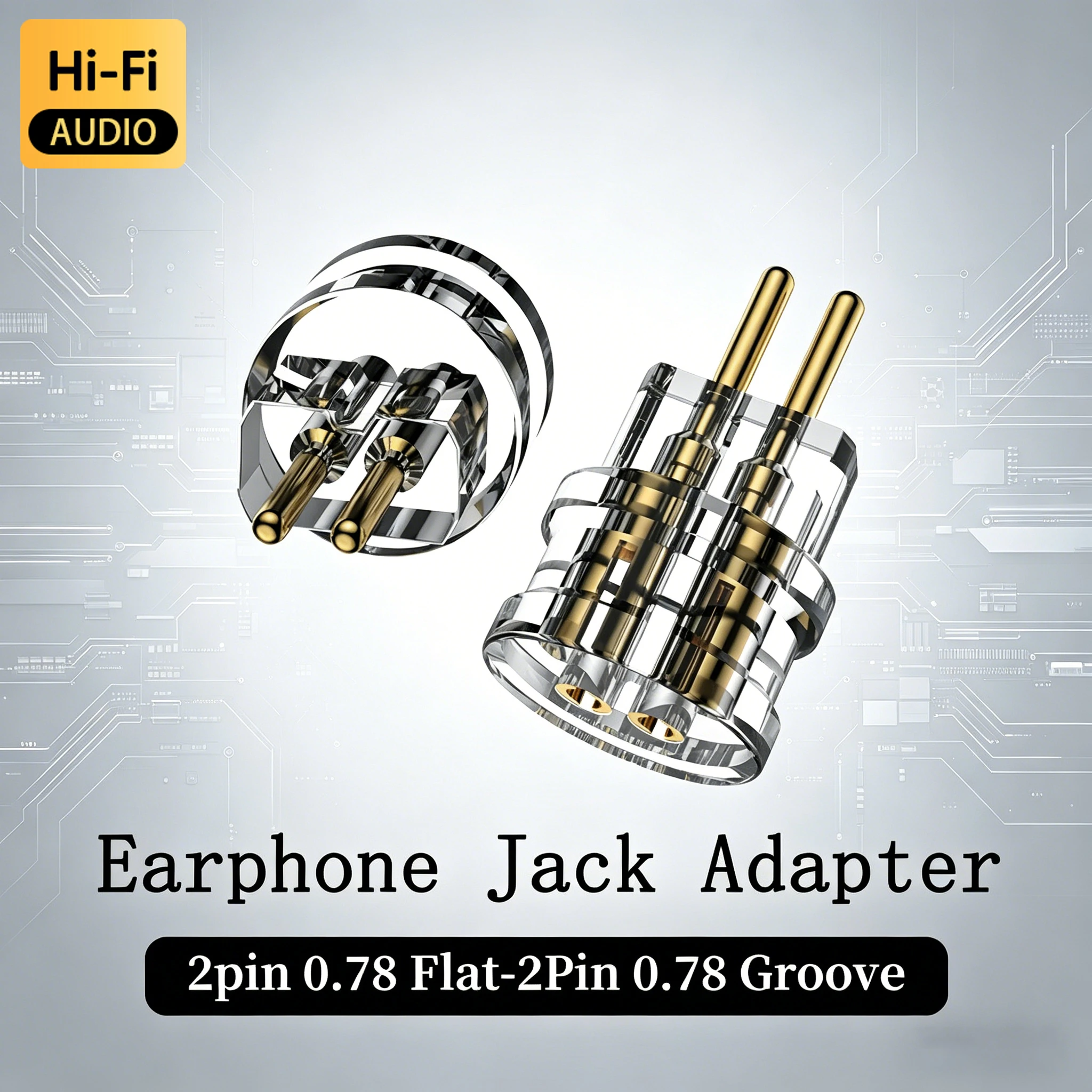 Pair 2Pin 0.78 / MMCX Earphone Jack Adapter Pentaconn Grooved Connector Ear Guard Protector Compatible N5005 IE300 IE900 view 2