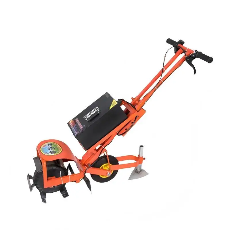 

Electric agricultural cultivators for trenching, ridging, ditching for fertilization and soil loosening